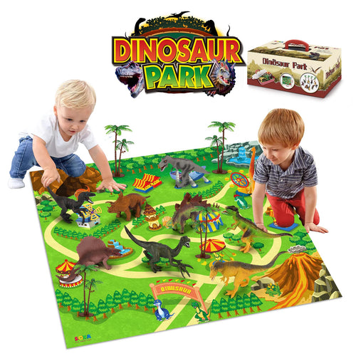 SOKA dinosaur playset Jurassic era kids toy set