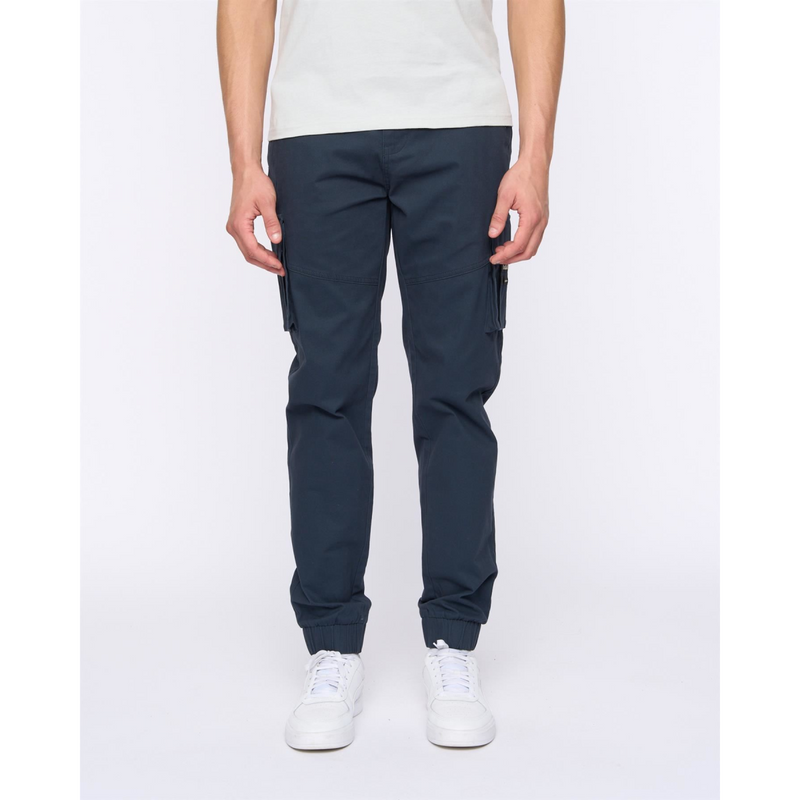 Duck and Cover Chemmer men's navy woven jog pants