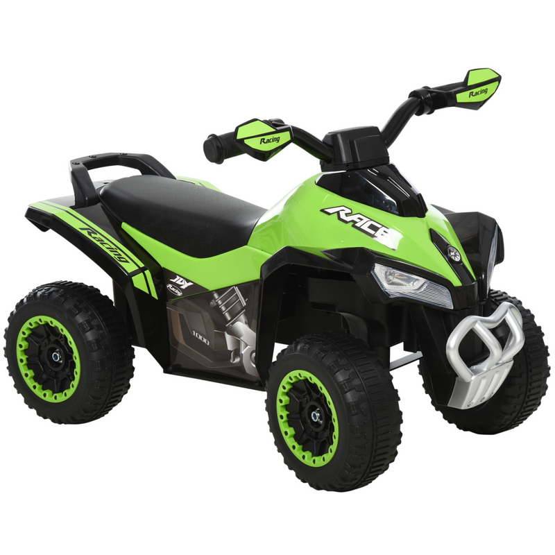 HOMCOM 4-Wheel Toddler Ride-On Quad Car - Foot-to-Floor Walking Vehicle